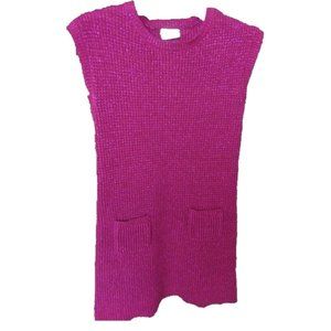 Sleeveless Sweater Dress Plum Crazy 8 (by Gymboree) Size 14 (XL)